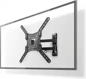 Bol.com Draai- en Kantelbare TV-Muurbeugel - 23-55 - Maximaal schermgewicht: 30 kg - Kantelbaar - Draaibaar - Minimale muurafstand: 7 aanbieding