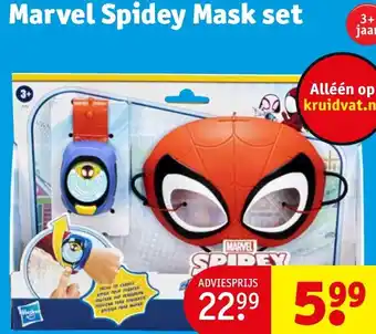 Kruidvat Marvel Spidey Mask set aanbieding