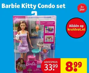 Kruidvat Barbie Kitty Condo set aanbieding