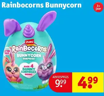 Kruidvat Rainbocorns Bunnycorn aanbieding