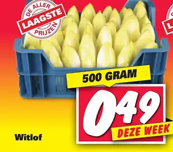 Nettorama Witlof 500gram aanbieding