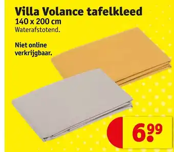 Kruidvat Villa Volance tafelkleed 140 x 200 cm aanbieding