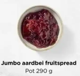 Jumbo Aardbei fruitspread Pot 290 g aanbieding