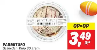 Dekamarkt PARMITUFO 80g aanbieding