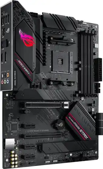 Amazon ASUS ROG STRIX B550-F GAMING AMD B550 ATX Gaming Mainboard, PCIe 4.0, Team Fasen, 2.5Gb Lan, Dual M.2, SATA 6 Gbit/s, USB 3.2 aanbieding