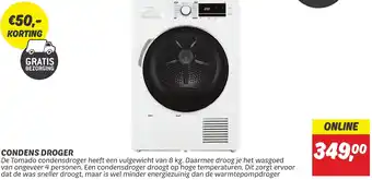 Dekamarkt CONDENS DROGER aanbieding