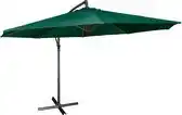 Blokker Feel Furniture - Toscano - Banana parasol - Donkergroen aanbieding