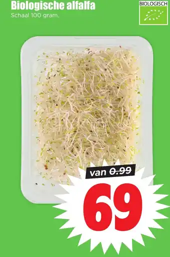 Dirk Biologische alfalfa 100 gram aanbieding