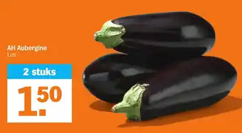 Albert Heijn Aubergine 2 stuks aanbieding