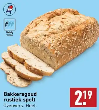 ALDI Bakkersgoud rustiek spelt aanbieding