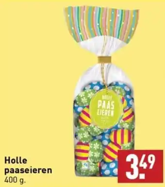 ALDI Holle paaseieren 400g aanbieding