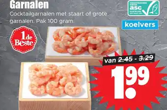 Dirk Garnalen 100 gram aanbieding