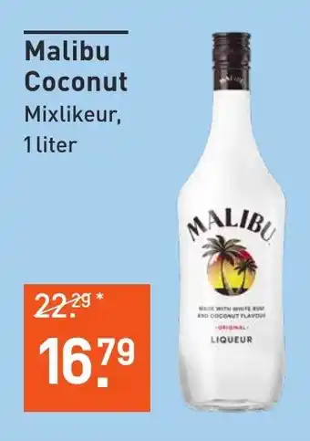 Albert Heijn Malibu Coconut Mixlikeur 1 liter aanbieding