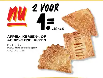 Jumbo APPEL-, KERSEN-, OF ABRIKOZENFLAPPEN aanbieding