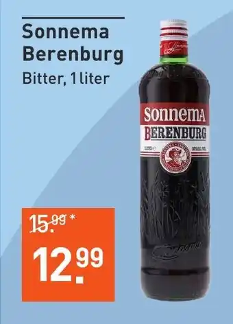 Albert Heijn Sonnema Berenburg Bitter 1 liter aanbieding