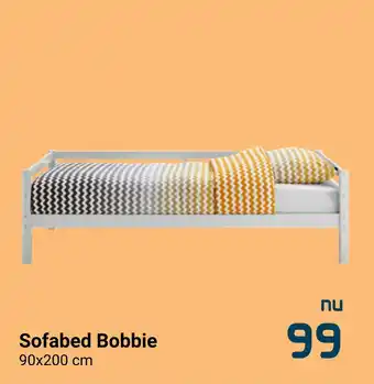 Beddenreus Sofabed bobbie 90x200 cm aanbieding