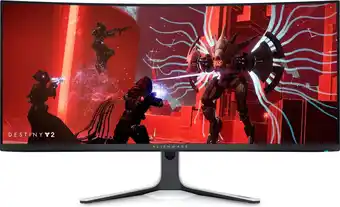 Bol.com Alienware AW3423DW 868 cm (34.2) 3440 x 1440 Pixels Quad HD OLED Wit Zwart aanbieding