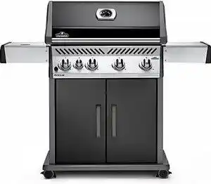 Intratuin Napoleon gasbarbecue met zijbrander Rogue 103 x 63 x 120 cm aanbieding