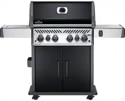 Intratuin Napoleon gasbarbecue met achter- en zijbrander Rogue 154 x 64 x 123 cm aanbieding
