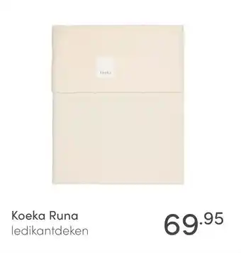 Baby & Tiener Koeka runa ledikantdeken aanbieding