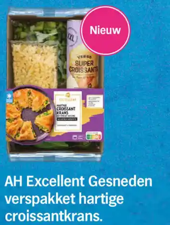 Albert Heijn Excellent Gesneden verspakket hartige croissantkrans. aanbieding