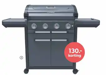 Wehkamp Gasbarbecue 4 series premium aanbieding