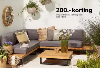 Wehkamp Loungeset porzuna wehkamp home aanbieding