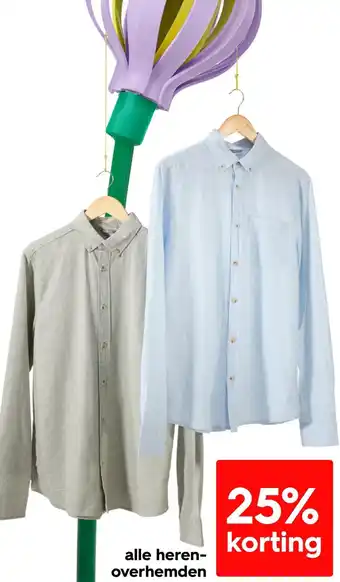 HEMA alle heren overhemden aanbieding