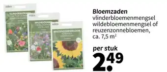 Wibra Bloemzaden aanbieding