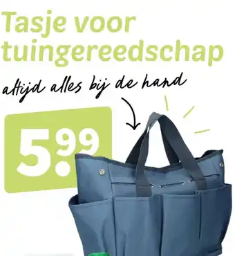 Wibra Tasje voor tuingereedschap aanbieding