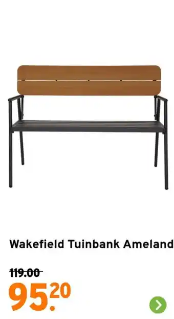 GAMMA Wakefield Tuinbank Ameland aanbieding