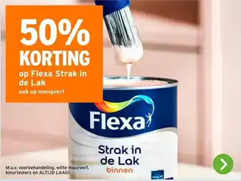 GAMMA op Flexa Strak in de Lak aanbieding