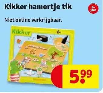 Kruidvat Kikker Hamertje tik aanbieding