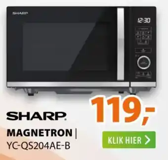 Expert Sharp magnetron yc-qs204ae-b aanbieding