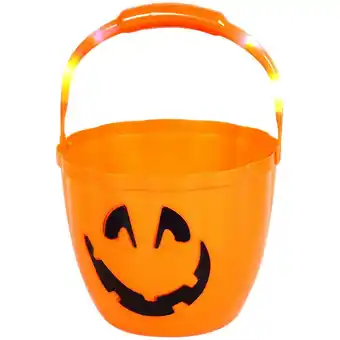 Action Halloween emmer met ledlicht aanbieding