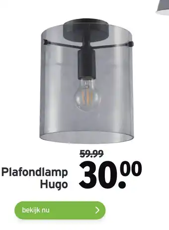 GAMMA Plafondlamp hugo aanbieding