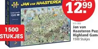 Marskramer Jan van haasteren puzzel highland games aanbieding