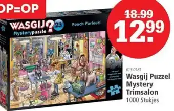 Marskramer Wasgij puzzel mystery trimsalon aanbieding