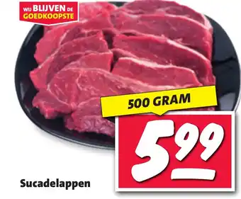 Nettorama Sucadelappen 500 gram aanbieding