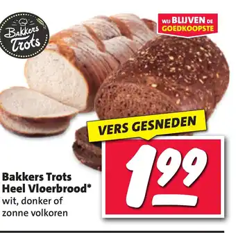 Nettorama Bakkers Trots Heel Vloerbrood aanbieding