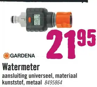 Hornbach Watermeter aanbieding