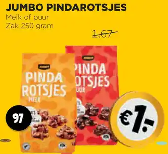 Jumbo Pindarotsjes 250g aanbieding