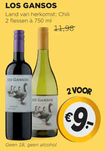 Jumbo Los Gansos 750ml aanbieding