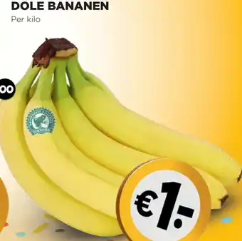 Jumbo Dole bananen aanbieding