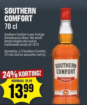 Dirck 3 Southern comfort 70cl aanbieding