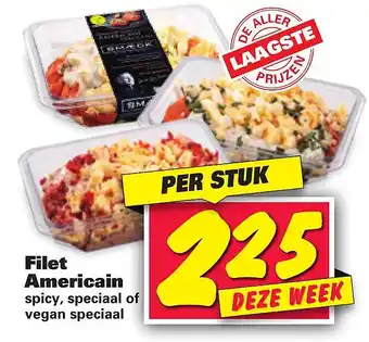 Nettorama Filet Americain aanbieding