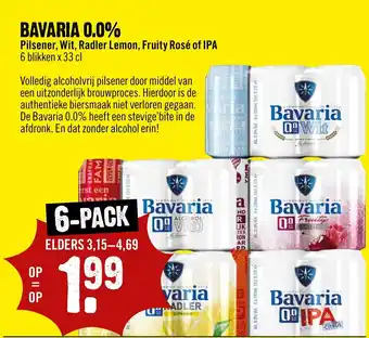 Dirck 3 Bavaria 0.0% 6-pack aanbieding