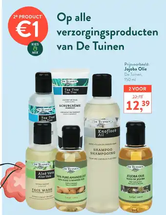 Holland & Barrett Op alle verzorgingsproducten van de tuinen aanbieding