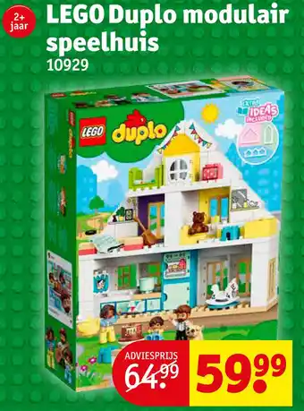 Kruidvat LEGO Duplo modulair speelhuis aanbieding