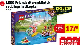 Kruidvat LEGO Friends dierenkliniek reddingshelikopter aanbieding